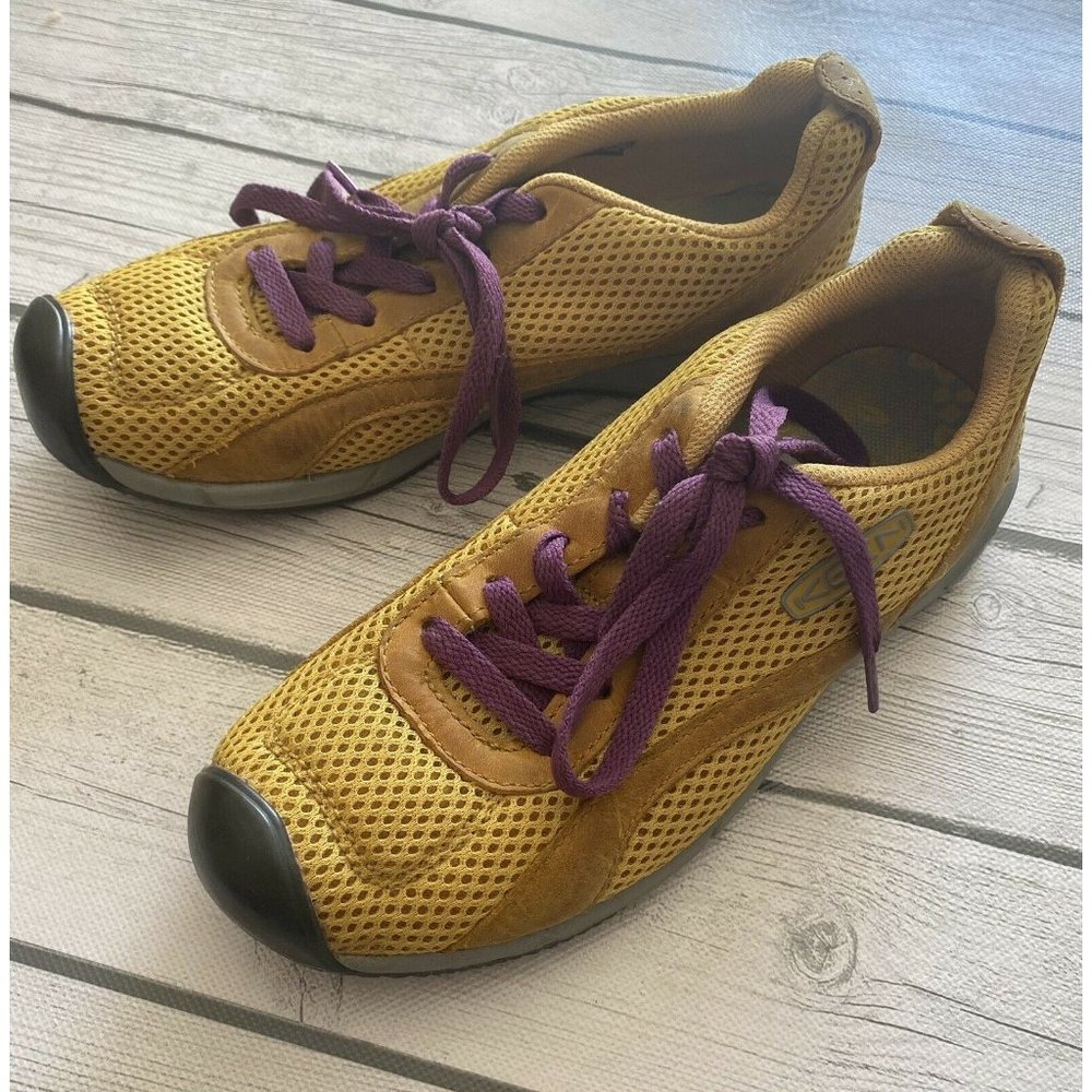 KEEN Womens Size 6 Sneakers Sport Shoes Yellow